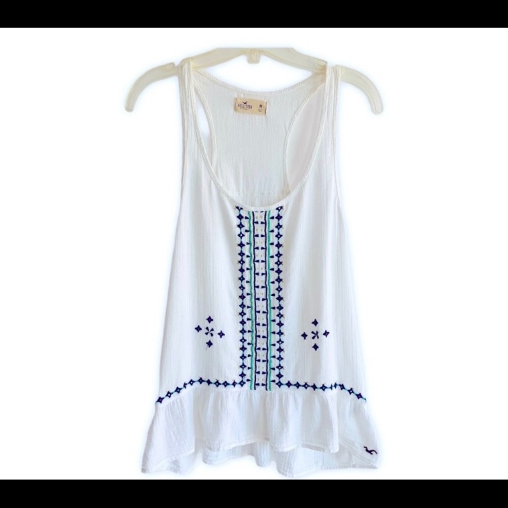 Hollister Razor Back Tank Top Sz M - Picture 2 of 4